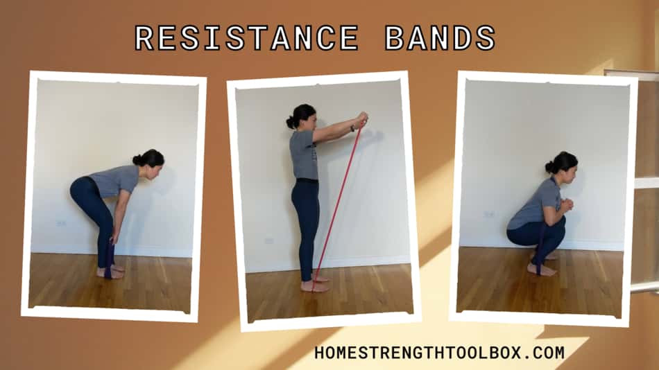 How To Use Resistance Bands To Strength Train - Home Strength Toolbox