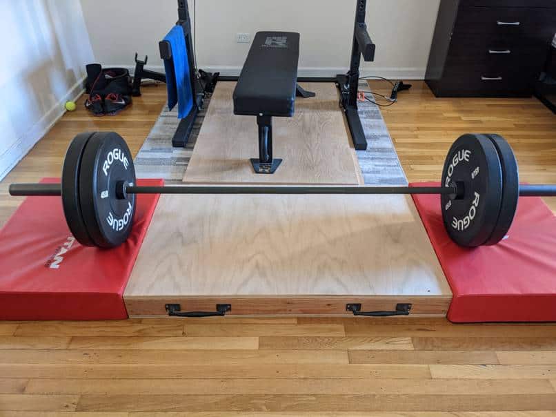DIY Deadlift Platform: Apartment Home Gym